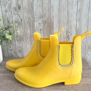 Jack Rogers Yellow Rain Boots